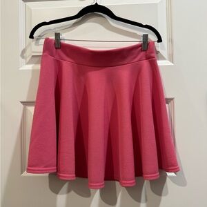 Elastic band Pink Women's Skirt